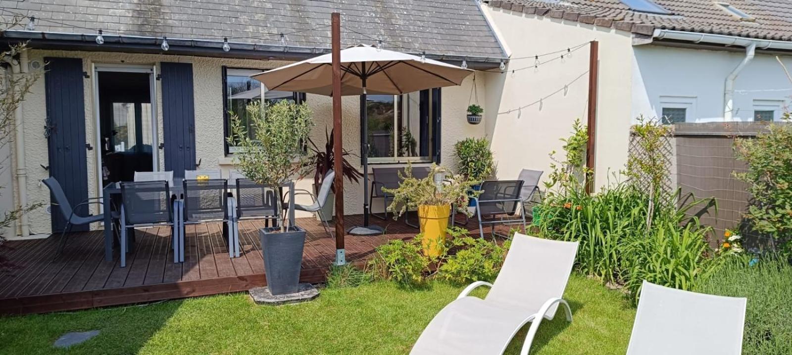 Cottage Proche Du Bord De Mer Et Au Coeur Des Dunes Merlimont Exterior photo